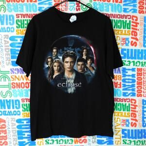 The Twilight Saga Eclipse Movie Graphic T Shirt Size M Black